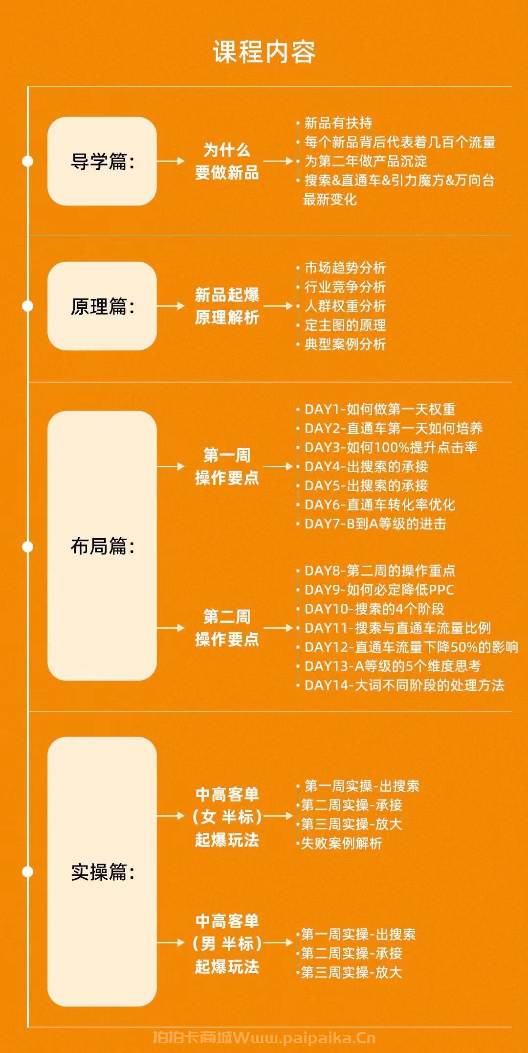 《新品打爆实战班》一套完整的实操实战落地方法，打爆链接超2000+（28节课)-_拍拍卡激活码商城_货源源头